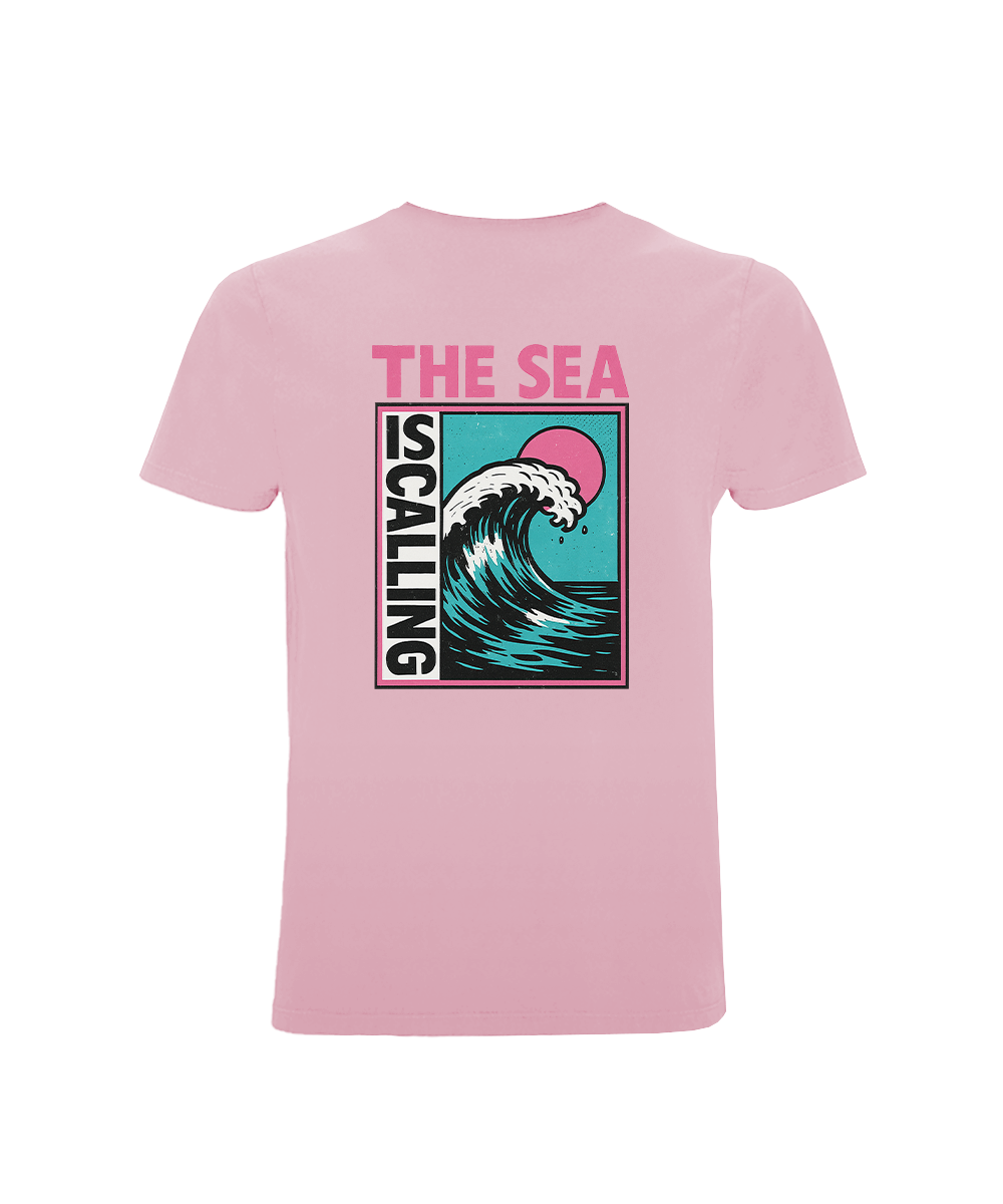 The Sea Is Calling Shirt Herren Organic