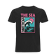 The Sea Is Calling Shirt Herren Organic