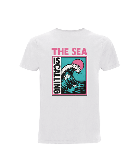 The Sea Is Calling Shirt Herren Organic