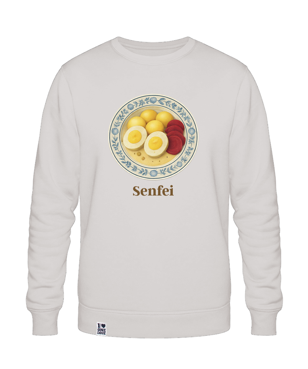 Senfei  - Unisex Sweater | Bio-Baumwolle | 100% Omas Küche