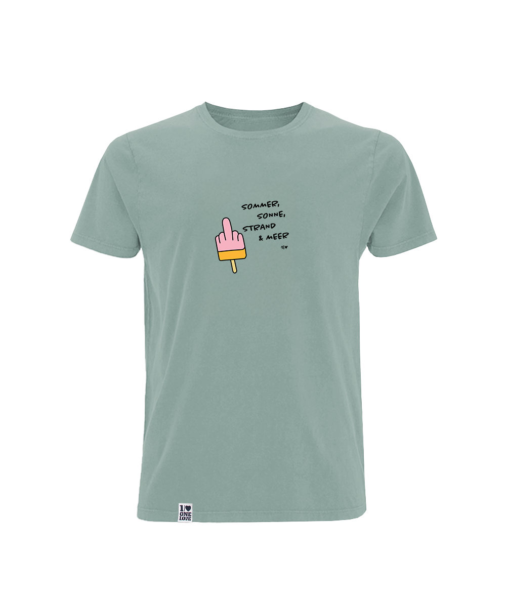 Sommer, Sonne, Strand & Meer  - Herren Shirt | 100% Bio-Baumwolle