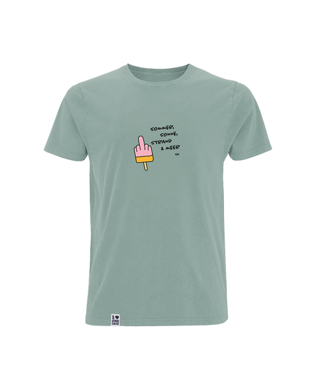 Sommer, Sonne, Strand & Meer  - Herren Shirt | 100% Bio-Baumwolle