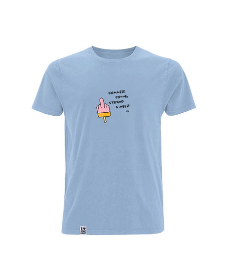 Sommer, Sonne, Strand & Meer  - Herren Shirt | 100% Bio-Baumwolle