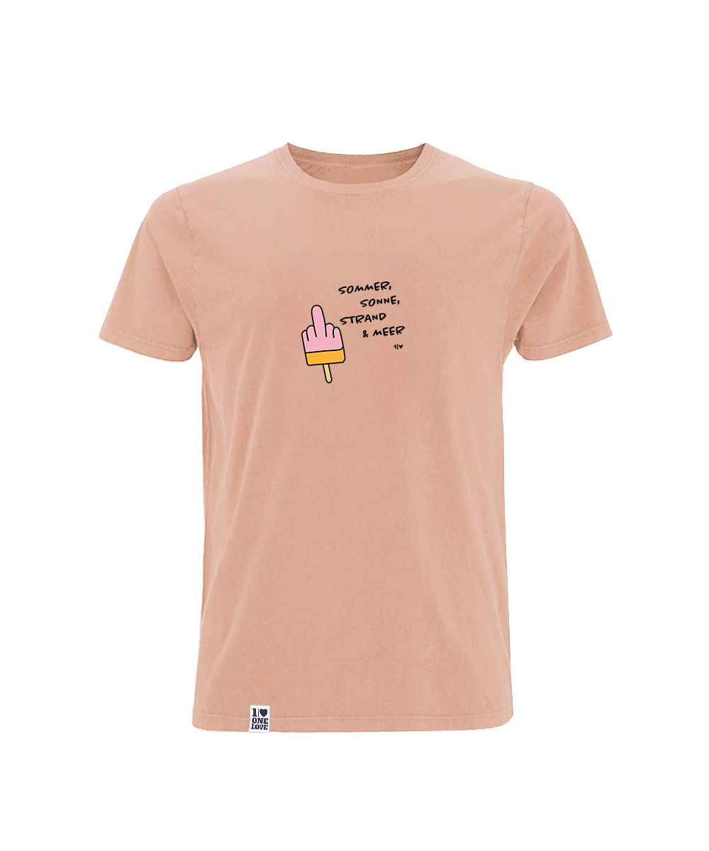 Sommer, Sonne, Strand & Meer  - Herren Shirt | 100% Bio-Baumwolle