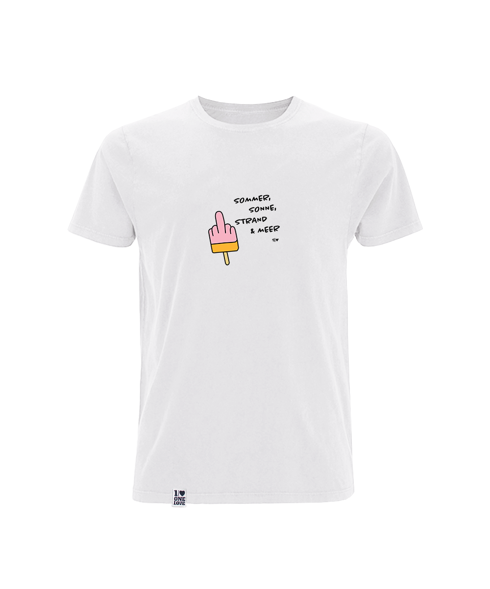 Sommer, Sonne, Strand & Meer  - Herren Shirt | 100% Bio-Baumwolle