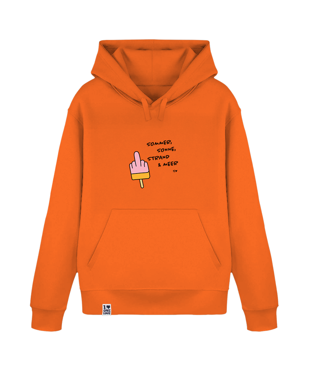 Sommer, Sonne, Strand & Meer  - Unisex Hoodie | 100% Bio-Baumwolle
