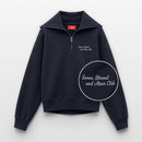 Sonne, Strand & Meer Club Stick - Relaxed Frauen Half Zip Pullover