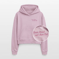 Sonne, Strand & Meer Club - Cropped Oversized Frauen Hoodie