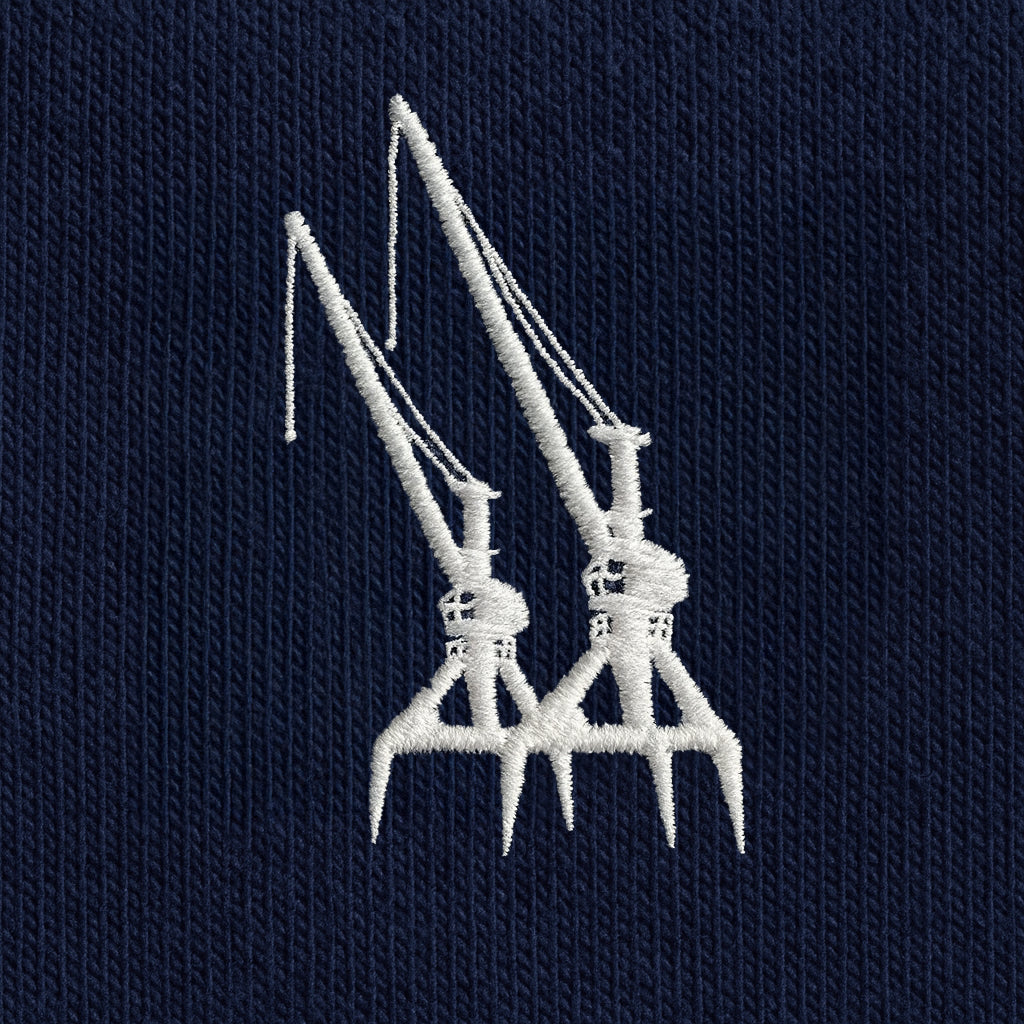 Stadthafen  - Unisex Premium Zipper | 100% Bio-Baumwolle | Edler Stick