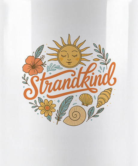 Strandkind  - Edelstahl Trinkflasche
