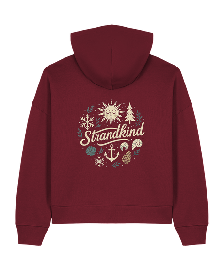 Strandkind - Winter Edition  - Damen Premium Hoodie | Bio-Baumwolle