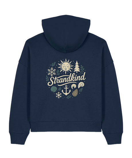 Strandkind - Winter Edition  - Damen Premium Hoodie | Bio-Baumwolle