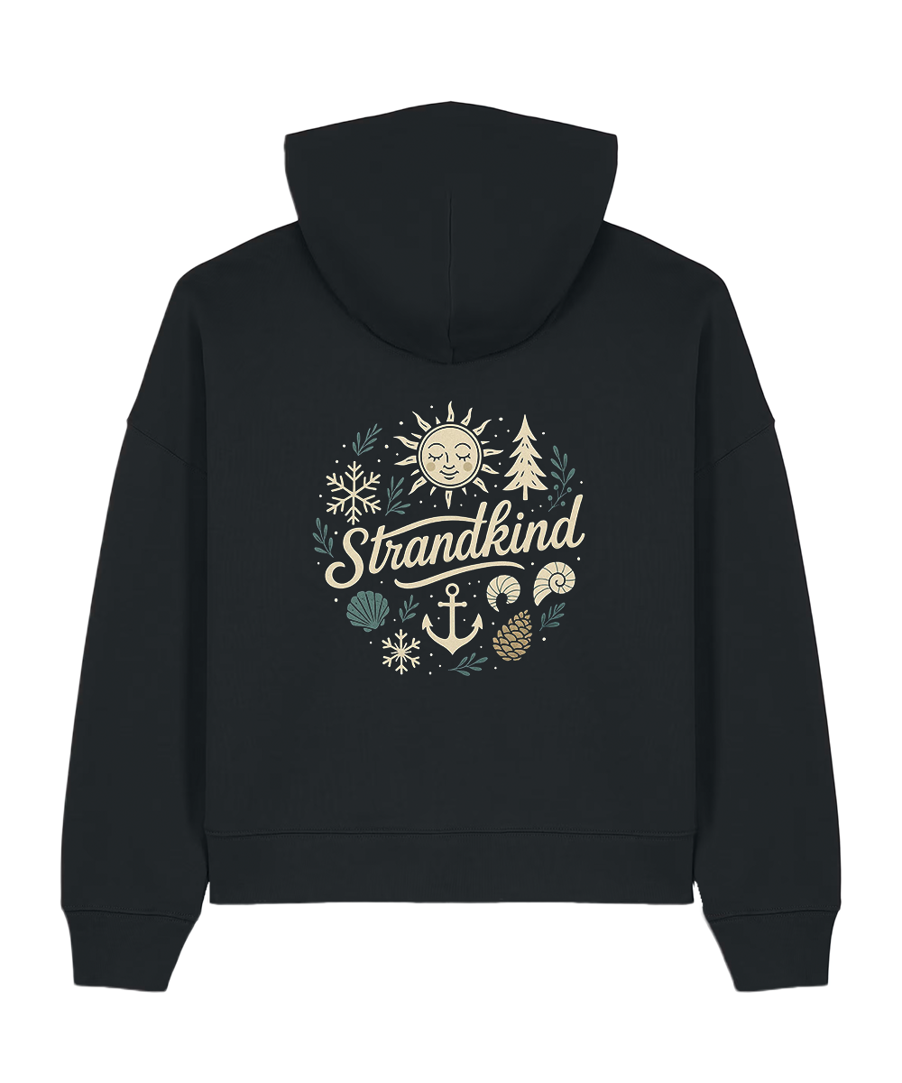 Strandkind - Winter Edition  - Damen Premium Hoodie | Bio-Baumwolle