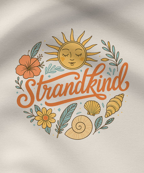 Strandkind  - Unisex Premium Hoodie | Bio-Baumwolle | Backprint