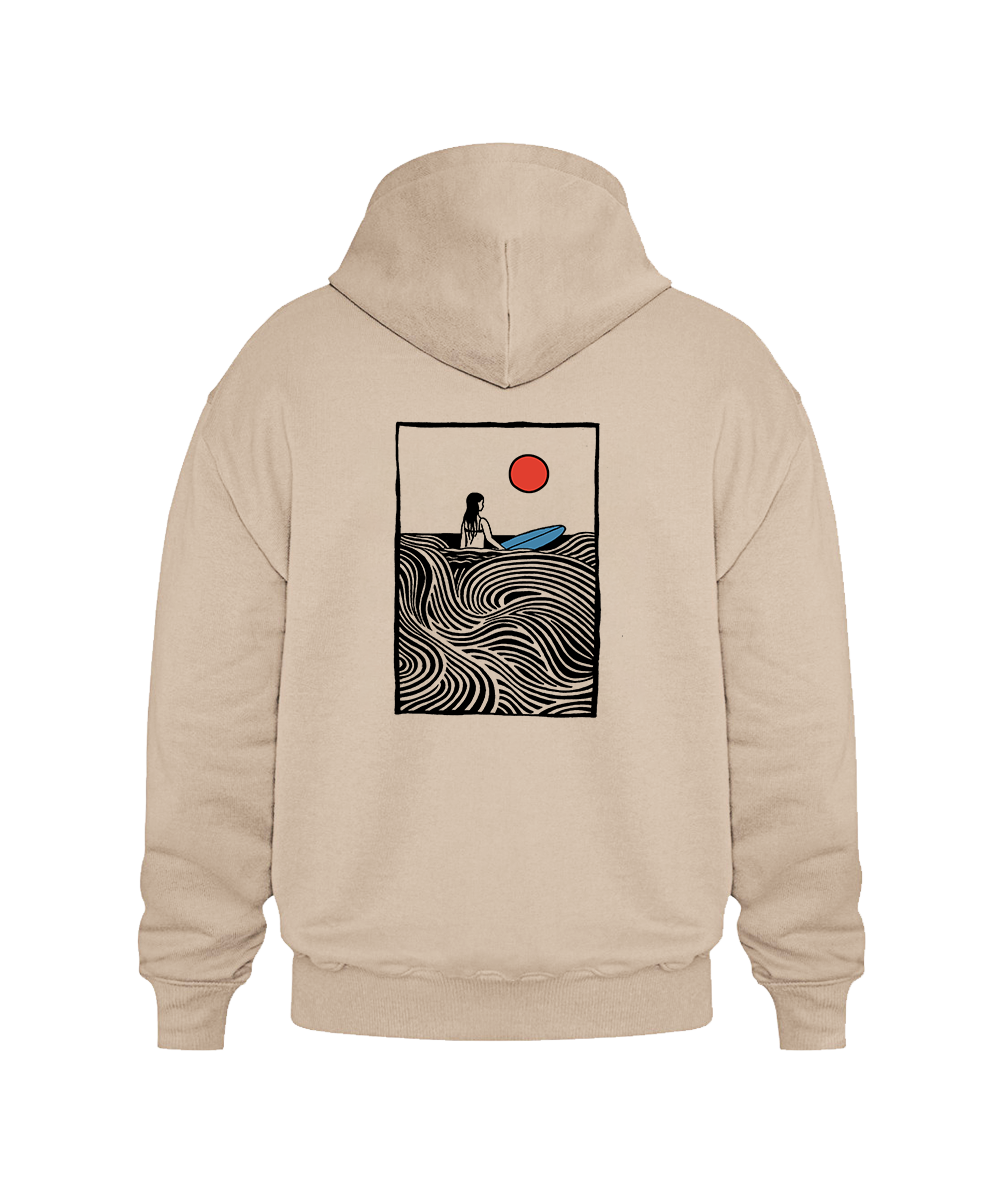 Surfergirl  -  Oversized HighQuality Unisex Hoodie