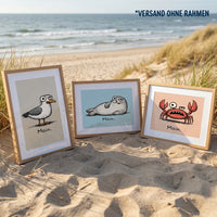 Limited Edition: 3er Pack Moin Drucke