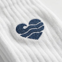 Wellenherz - Tennissocken