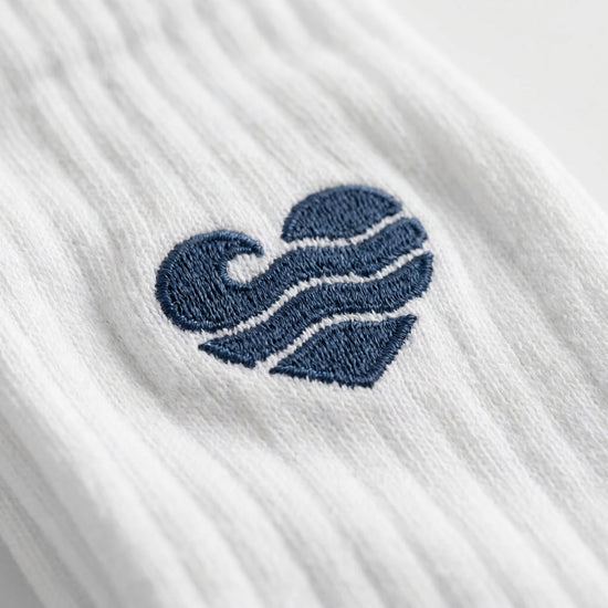Wellenherz - Tennis Socks