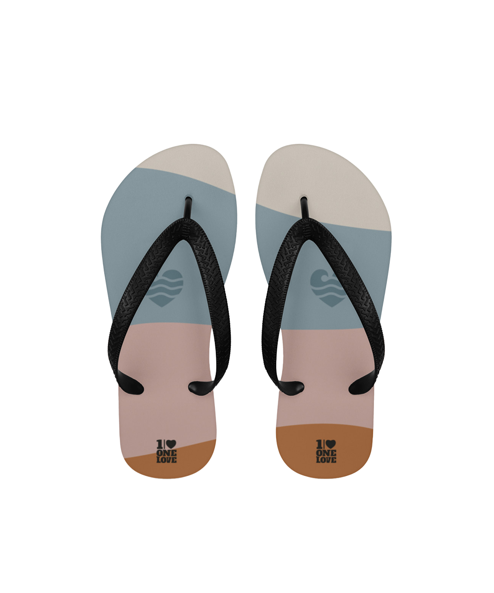 Wellenherz - Flip Flops Klein