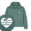 Wellenherz - Damen Premium Hoodie | Bio-Baumwolle