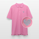 Wellenherz -  Unisex Bio-Poloshirt