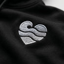 Wellenherz Stick - Frauen Premium Hoodie