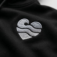 Wellenherz Stick - Frauen Premium Hoodie