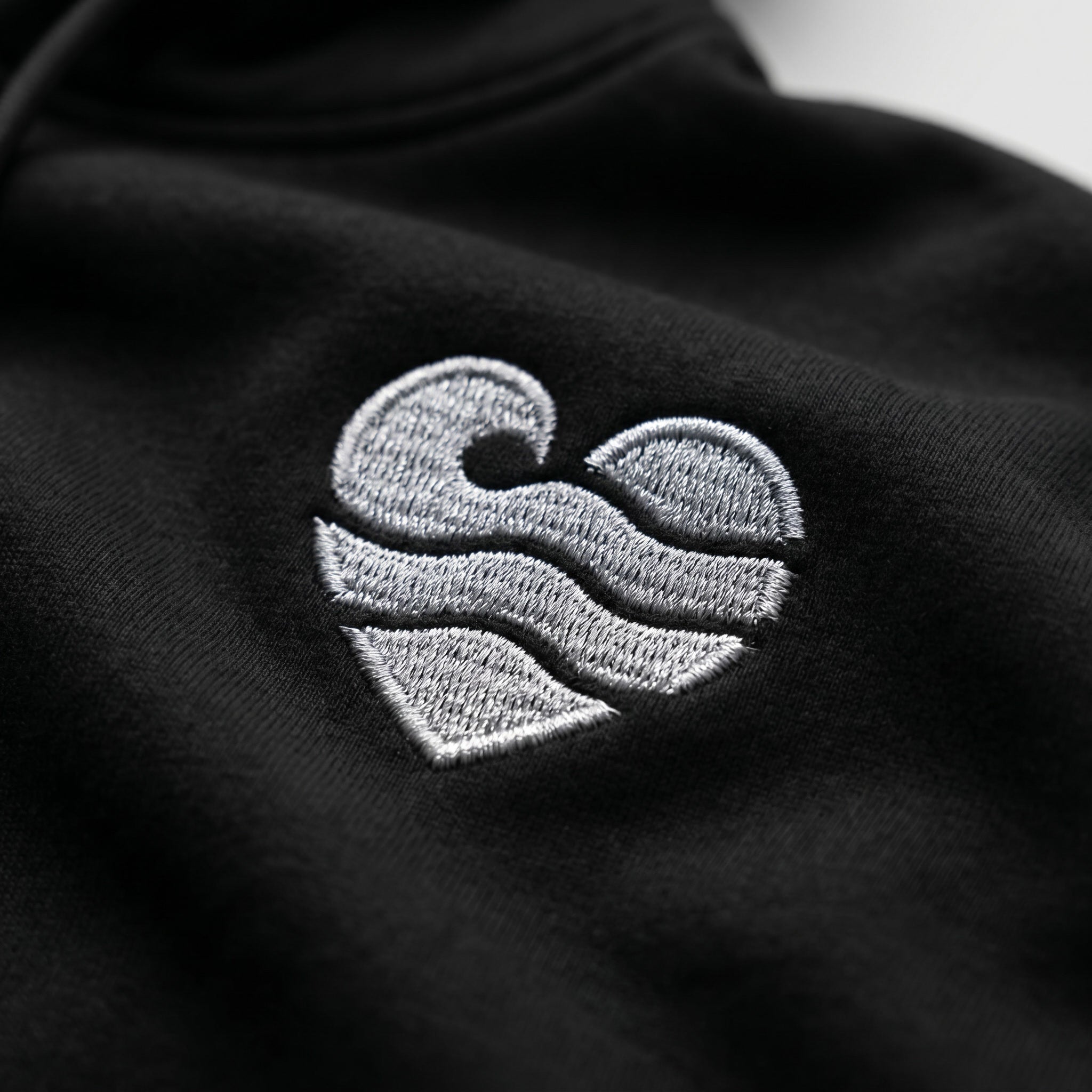 Wellenherz Stick - Frauen Premium Hoodie