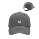 Wellenherz  - Vintage Cap mit Stick