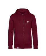 Wellenherz Stick  - Unisex Sweatjacke