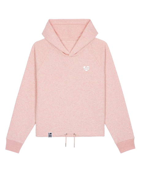 Wellenherz Stick  - Damen Hoodie