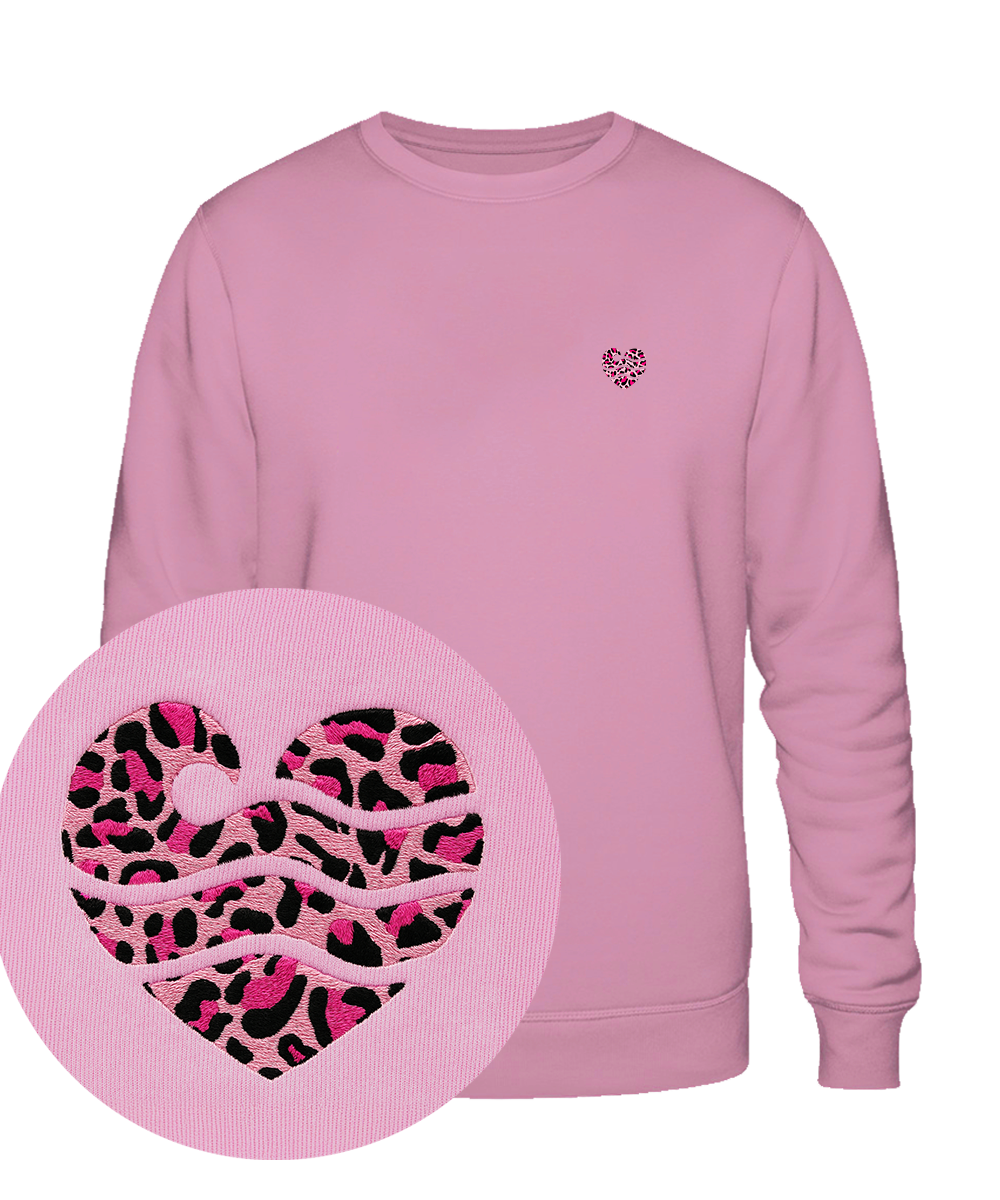 Leo-Wellenherz  - Unisex Premium Sweater | Edler Stick