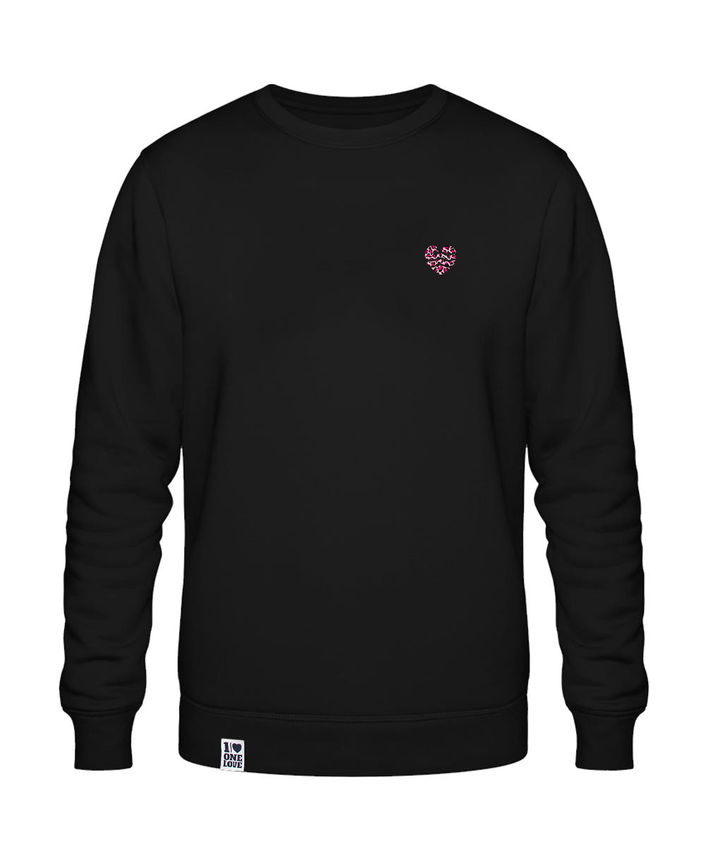 Leo-Wellenherz  - Unisex Premium Sweater | Edler Stick