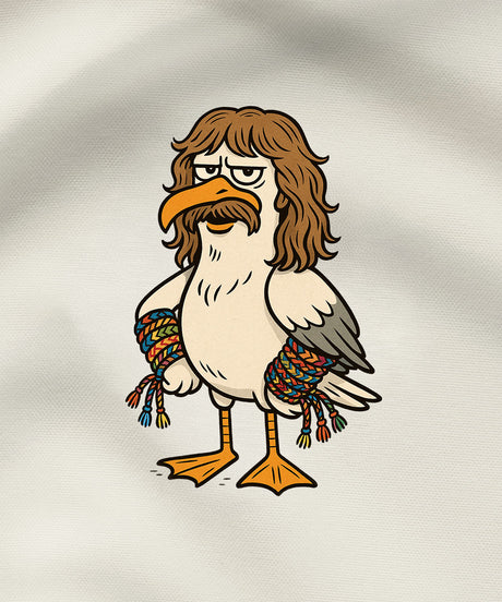 Möwe Wolle  - Herren Shirt