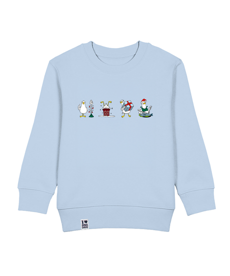 Xmas Möwen  - Kids Sweater | Bio-Baumwolle | XMAS EDITION
