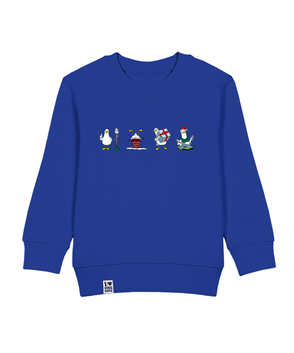 Xmas Möwen  - Kids Sweater | Bio-Baumwolle | XMAS EDITION