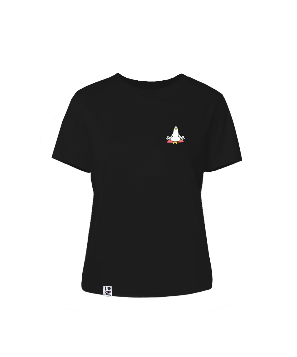 Yoga Möwe  - Damen Shirt