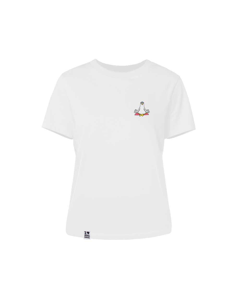 Yoga Möwe  - Damen Shirt