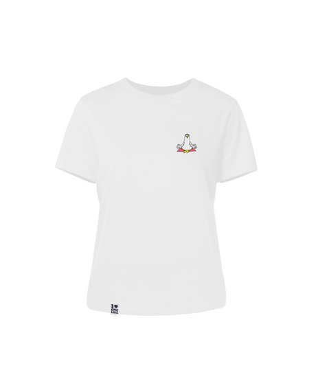 Yoga Möwe  - Damen Shirt