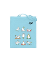 Yoga Möwen  - Jutebeutel