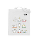 Yoga Möwen  - Jutebeutel
