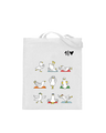 Yoga Möwen  - Jutebeutel