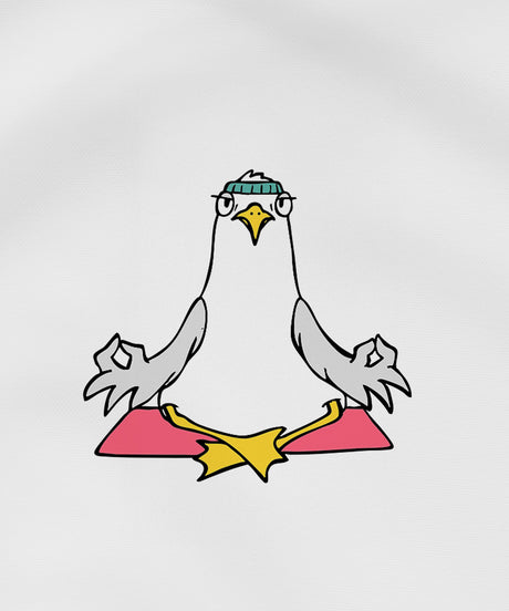 Yoga Möwe  - Herren Shirt