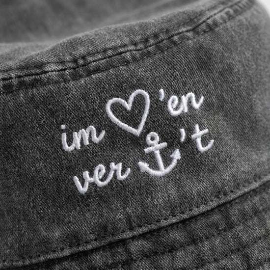 Im Herzen verankert - Vintage Bucket Hat