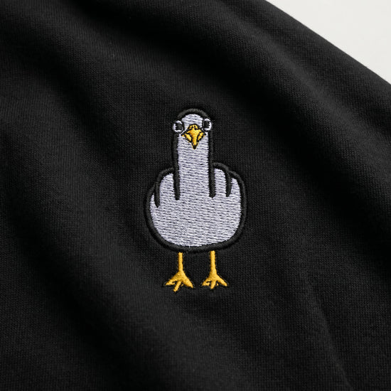 F**K You Möwe Stick - Unisex Premium Hoodie