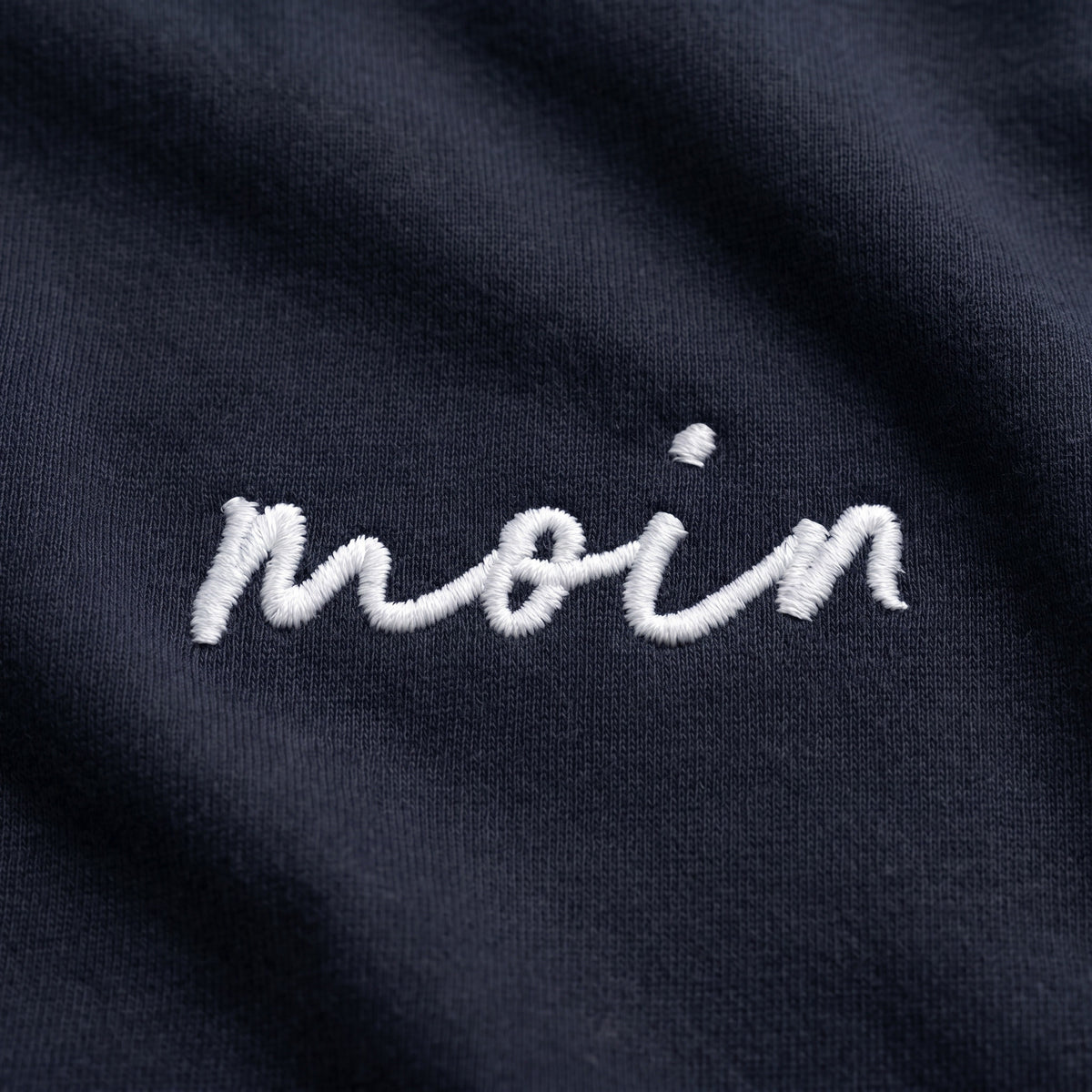 Moin Stick - Relaxed Unisex Organic Half Zip Pullover