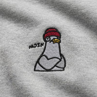 Moin Möwe Stick - Unisex Premium Kapuzenjacke