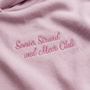 Sonne, Strand & Meer Club - Cropped Oversized Frauen Hoodie