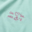 Im Herzen verankert Stick - Frauen Premium T-Shirt