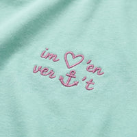 Im Herzen verankert Stick - Frauen Premium T-Shirt